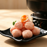 Salted Egg Yolk Shrimp Balls